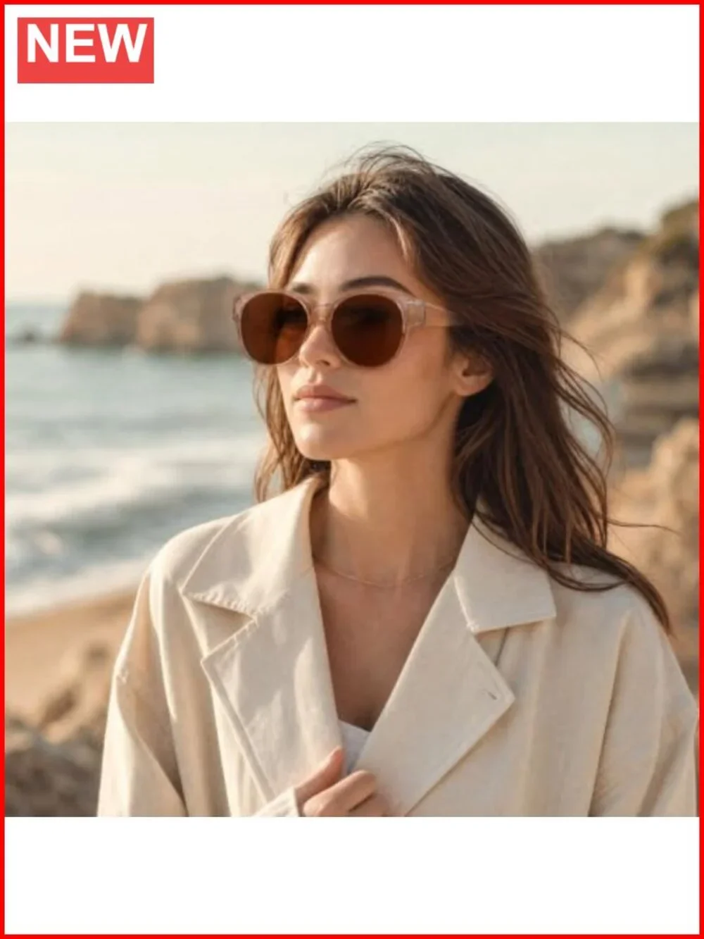 Oversized Fit Over Glasses Sunglasses Women Polarized UV400 Floral Frame Outdoor